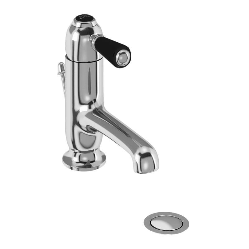 Chelsea straight basin mixer with pop up waste